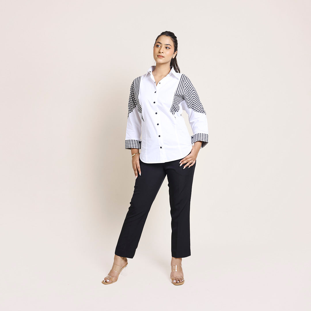 Relaxed Banana Crepe Pants – Black