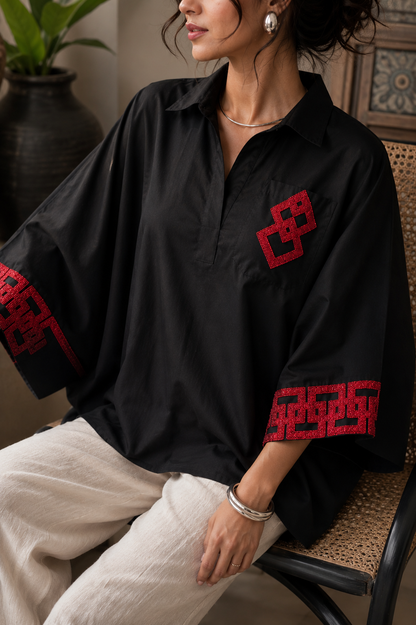 Midnight Rouge Batwing Shirt