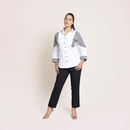 Relaxed Banana Crepe Pants – Black