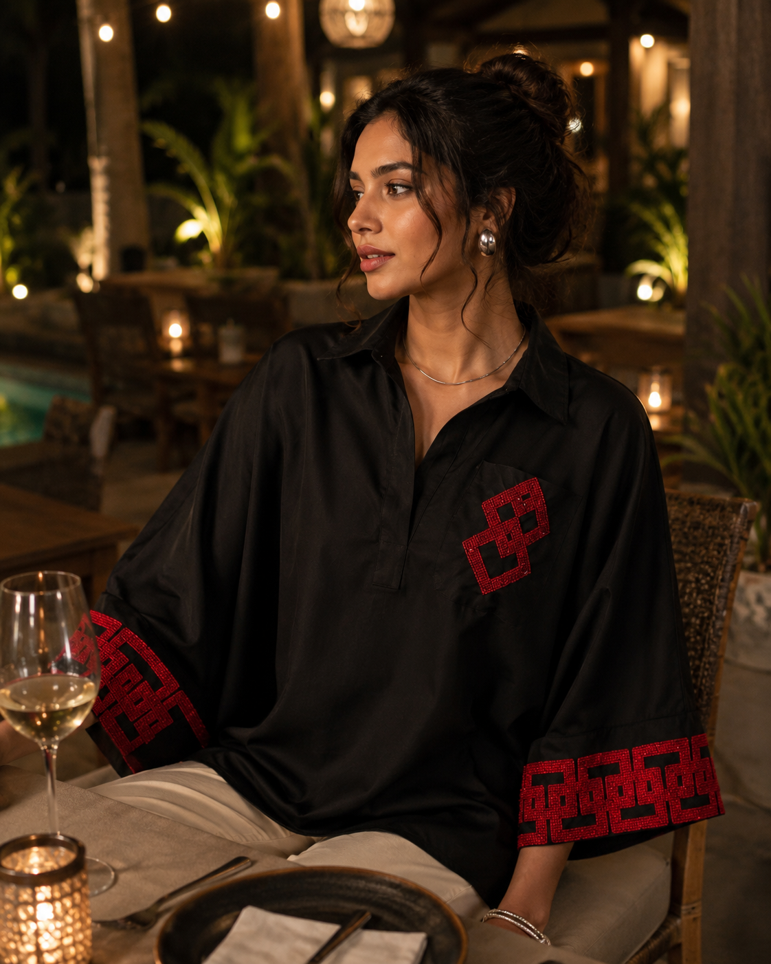 Midnight Rouge Batwing Shirt