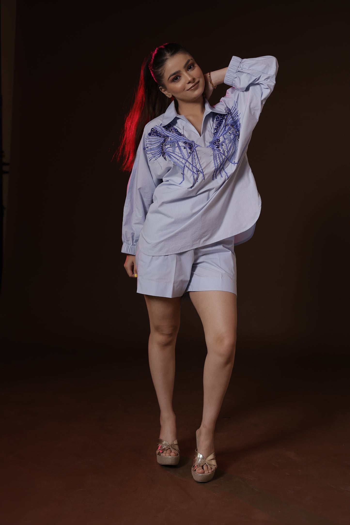 Blue Mirage Co-ord Set