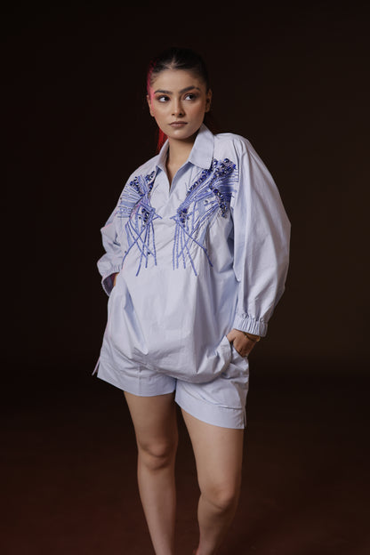 Blue Mirage Co-ord Set