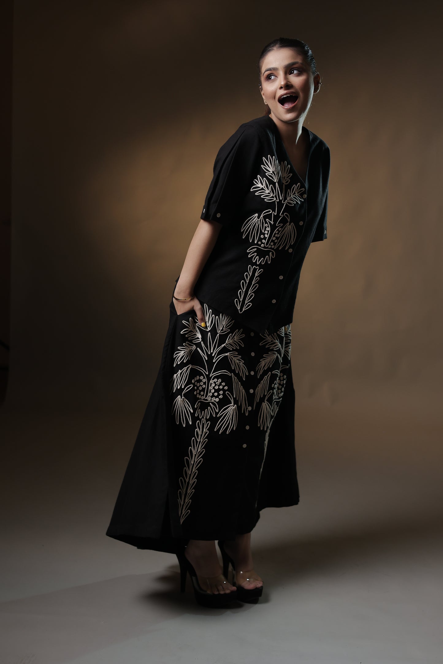 Noir Artistry Co-Ord Set