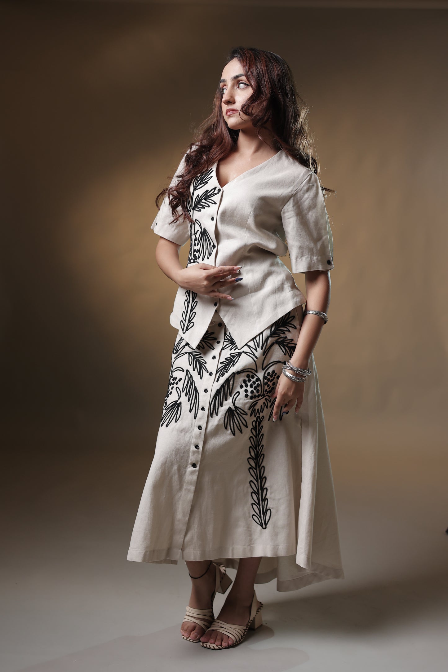 Ivory Artistry Co-Ord Set