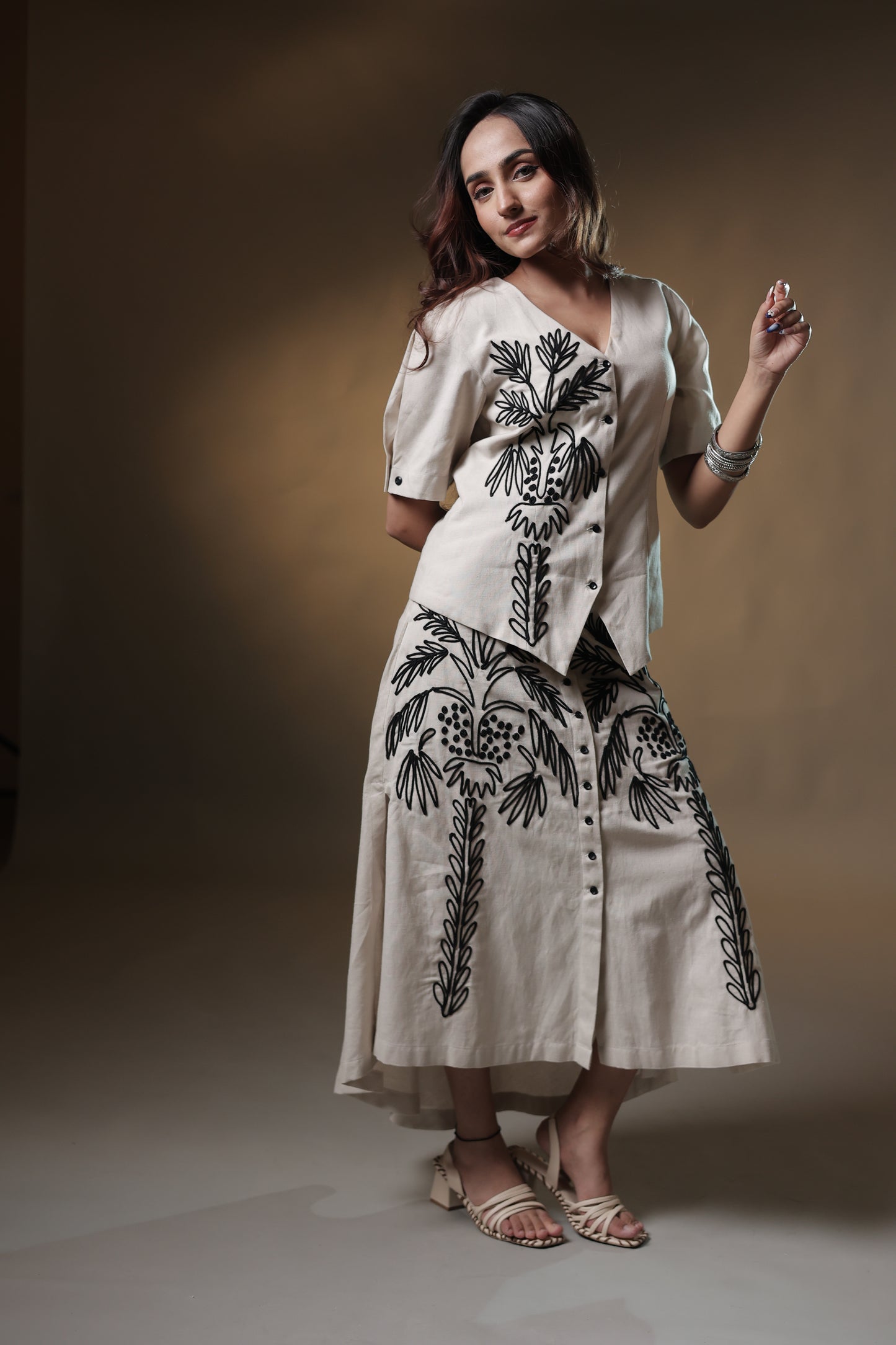 Ivory Artistry Co-Ord Set