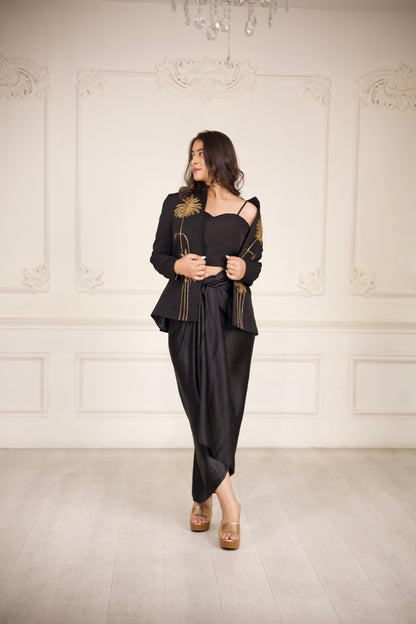 Black Palm Luxe Co-Ord Set