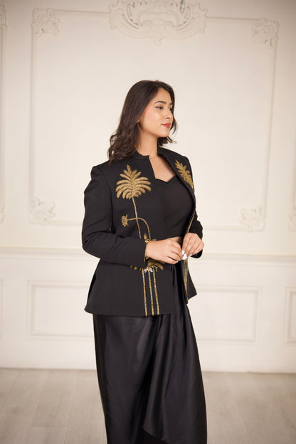 Black Palm Luxe Co-Ord Set